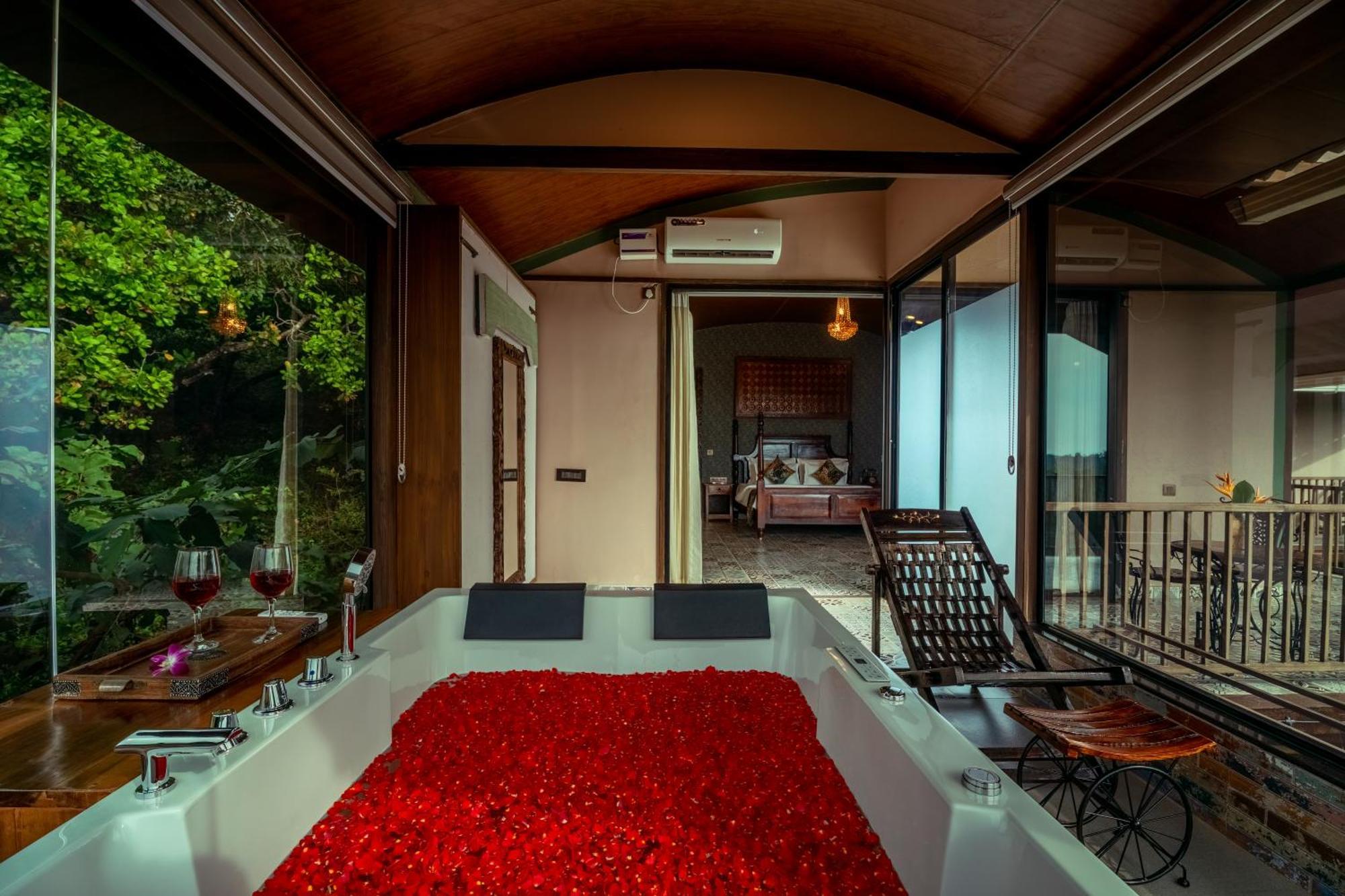 Simroseate Villa Агонда Екстериор снимка